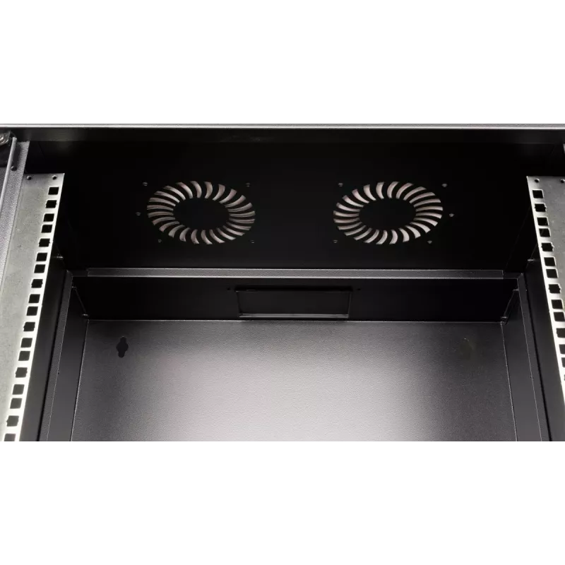 Equip Eco Mount 19' Cabinet, 12U, 540X400MM, RAL9005 Black