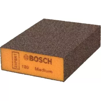 Sanding block Bosch 2 608 901 169 Medium grit Brown Orange 69mm x 98mm