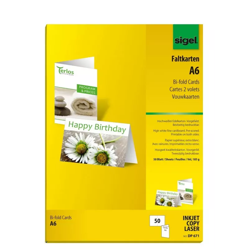 Greeting/Sympathy Card Sigel DP671