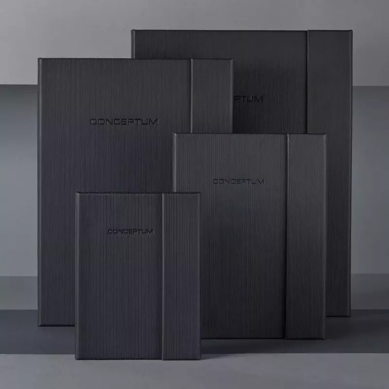 Writing notebook Sigel CONCEPTUM 194 sheets Black