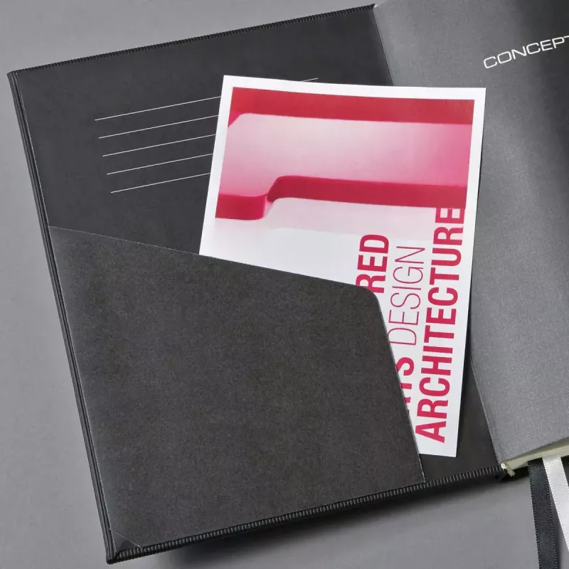 Writing notebook Sigel CONCEPTUM 194 sheets Black
