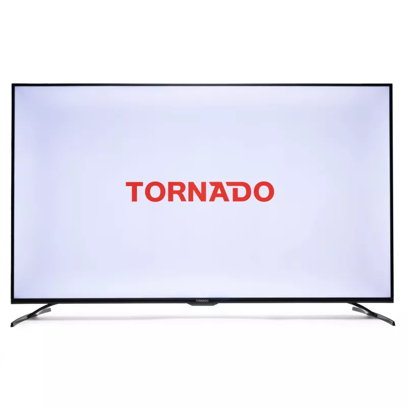 TORNADO 55UA3400X | 55” Frameless 4K UHD Google TV with HDR10 and HLG