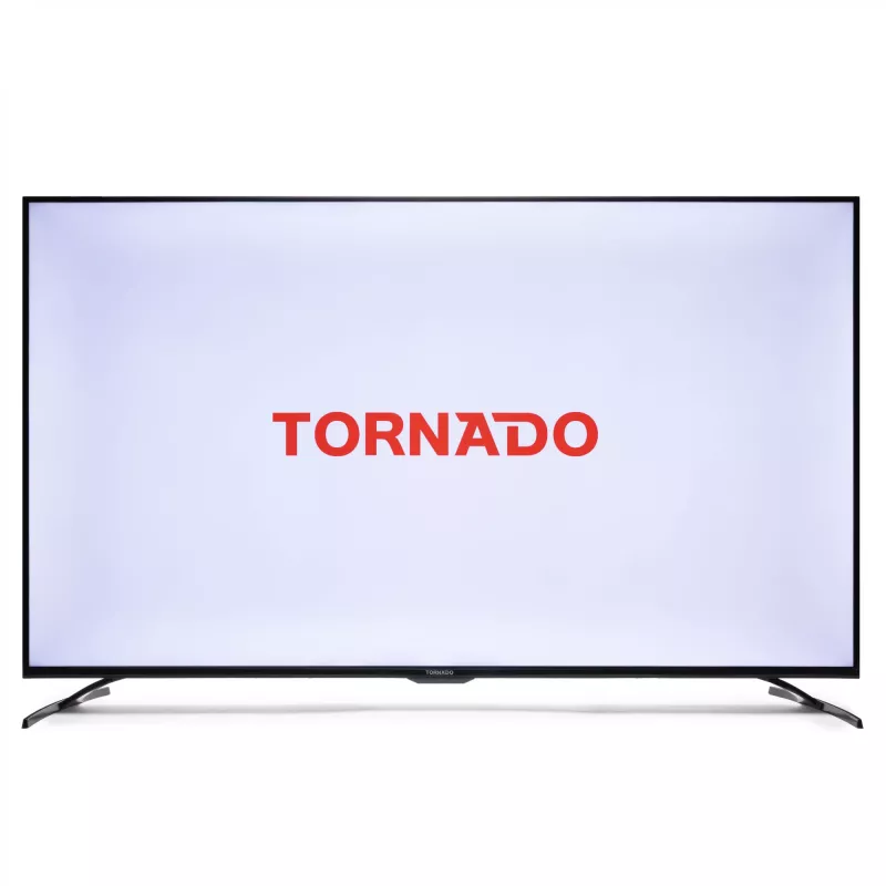 TORNADO 55UA3400X | 55” Frameless 4K UHD Google TV with HDR10 and HLG