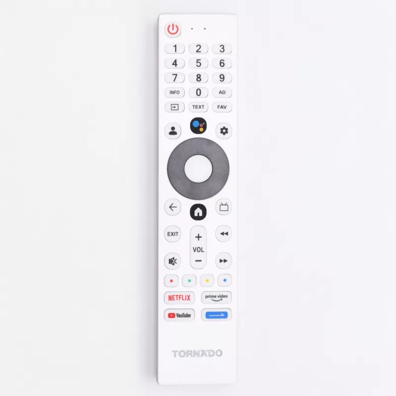TORNADO 55UA3400X | 55” Frameless 4K UHD Google TV with HDR10 and HLG