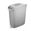 Waste container Durable 1800503050 Rectangular Plastic Grey Width 590 mm Depth 282 mm Height 600 mm