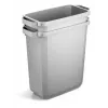 Waste container Durable 1800503050 Rectangular Plastic Grey Width 590 mm Depth 282 mm Height 600 mm