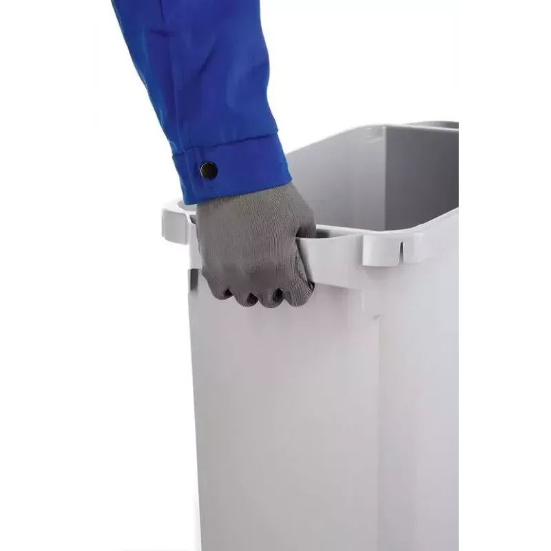 Waste container Durable 1800503050 Rectangular Plastic Grey Width 590 mm Depth 282 mm Height 600 mm
