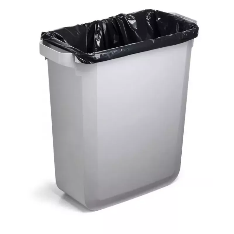 Waste container Durable 1800503050 Rectangular Plastic Grey Width 590 mm Depth 282 mm Height 600 mm