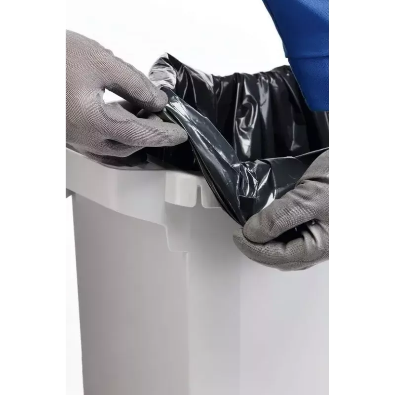 Waste container Durable 1800503050 Rectangular Plastic Grey Width 590 mm Depth 282 mm Height 600 mm