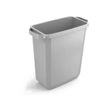 Waste container Durable 1800503050 Rectangular Plastic Grey Width 590 mm Depth 282 mm Height 600 mm