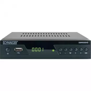 Set-top box Schwaiger DSR500HD Cable Full HD Black