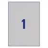 Self-adhesive printer label Avery L6013-8