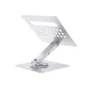 Conceptronic DONN27G, Laptop stand, Silver, Aluminium, 360°, USB 3.2 Gen 1 (3.1 Gen 1) Type-C, 5000 Mbit/s