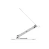 Conceptronic DONN27G, Laptop stand, Silver, Aluminium, 360°, USB 3.2 Gen 1 (3.1 Gen 1) Type-C, 5000 Mbit/s