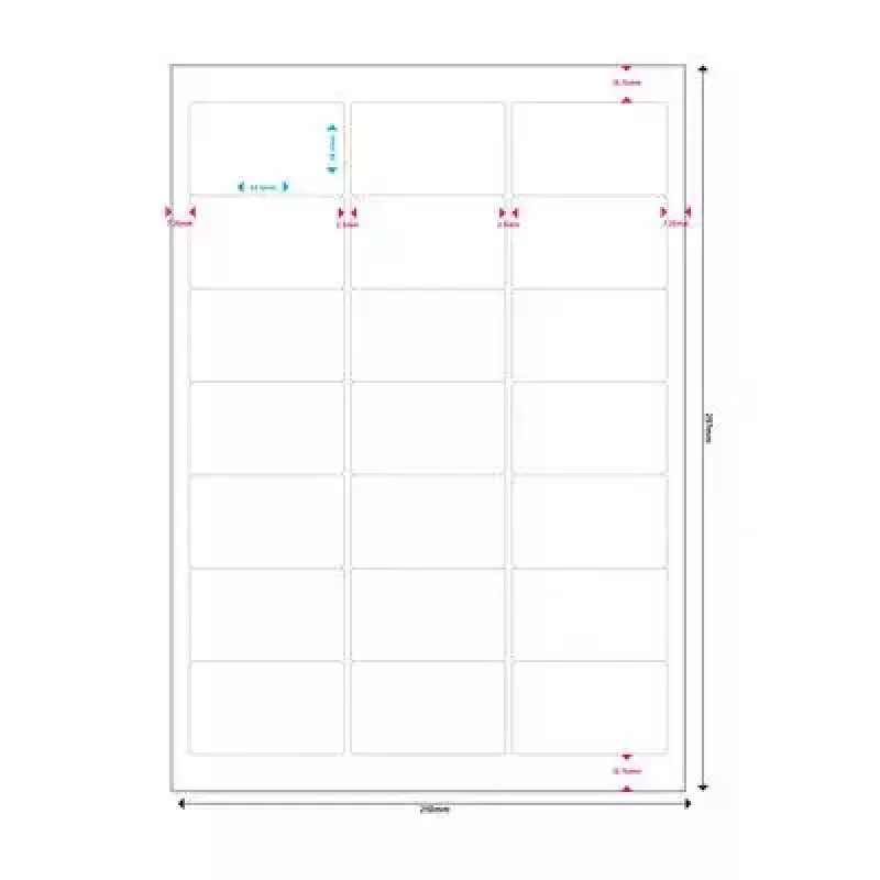 Self-adhesive label MediaRange MRINK148