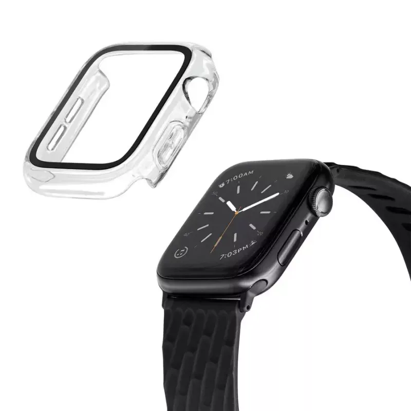 Case LAUT Shield Transparent Glass Polycarbonate Smartwatch