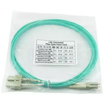 BlueOptics InfiniBand/fibre optic cable 10 m 2x LC 2x SC LC/APC