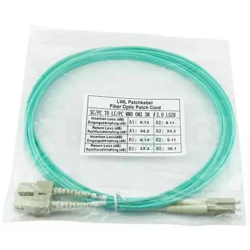 BlueOptics InfiniBand/fibre optic cable 10 m 2x LC 2x SC LC/APC