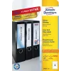 Self-adhesive label Avery L4761-25 Rounded rectangle