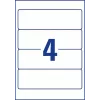 Self-adhesive label Avery L4761-25 Rounded rectangle