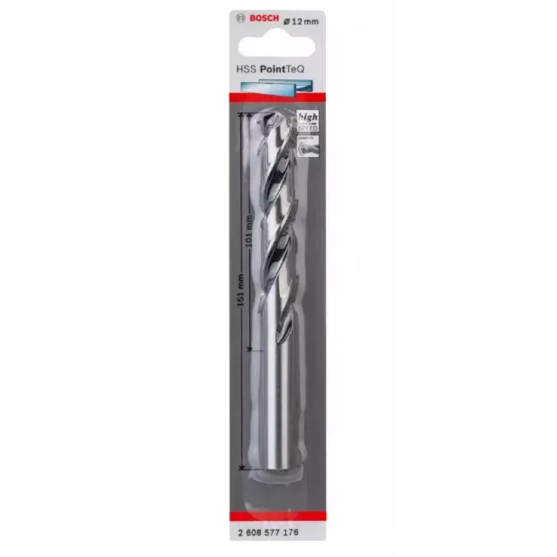 Twist Drill Bit Bosch HSS PointTeQ 1.2 cm