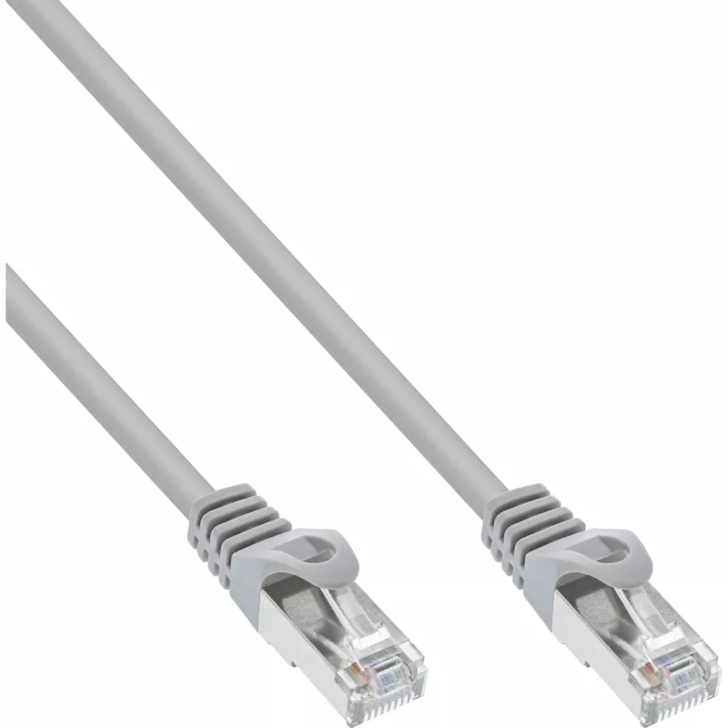InLine 50pcs. pack Bulk-Pack Patch Cable U/UTP Cat.5e grey 2m