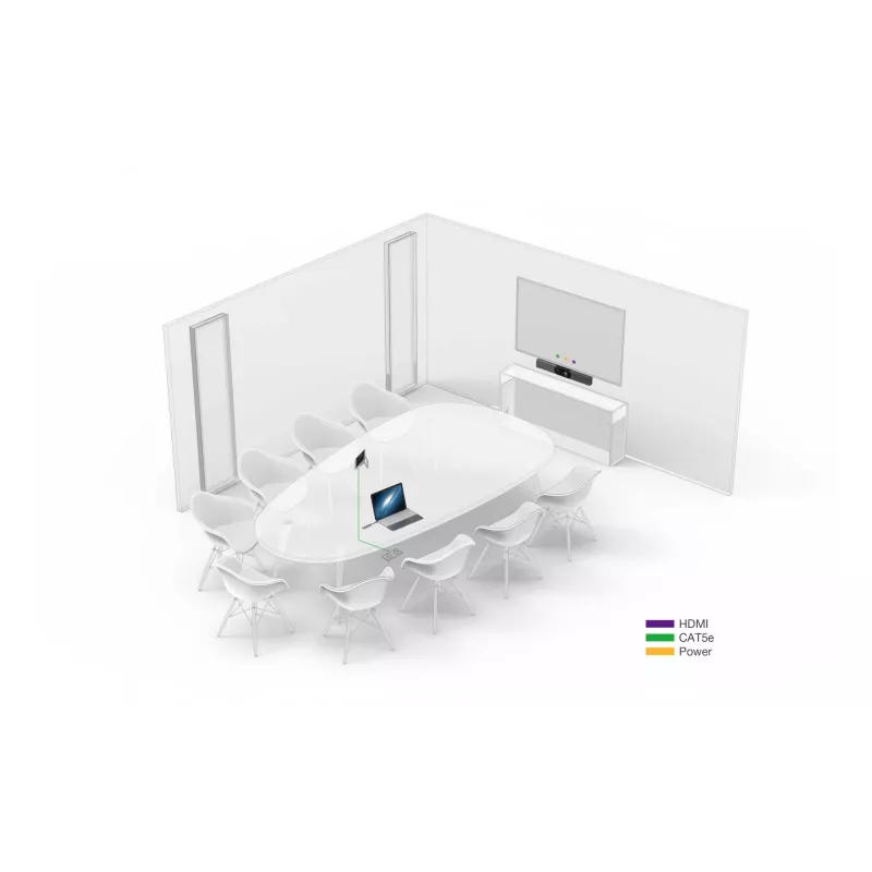 Video collaboration bar Yealink MeetingBar A30 120° FOV 3.5x optical zoom