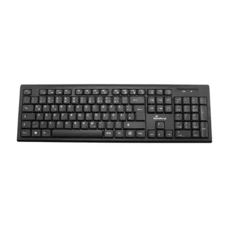 Keyboard MediaRange MROS111 Universal RF Wireless QWERTZ Black
