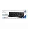 Keyboard MediaRange MROS111 Universal RF Wireless QWERTZ Black