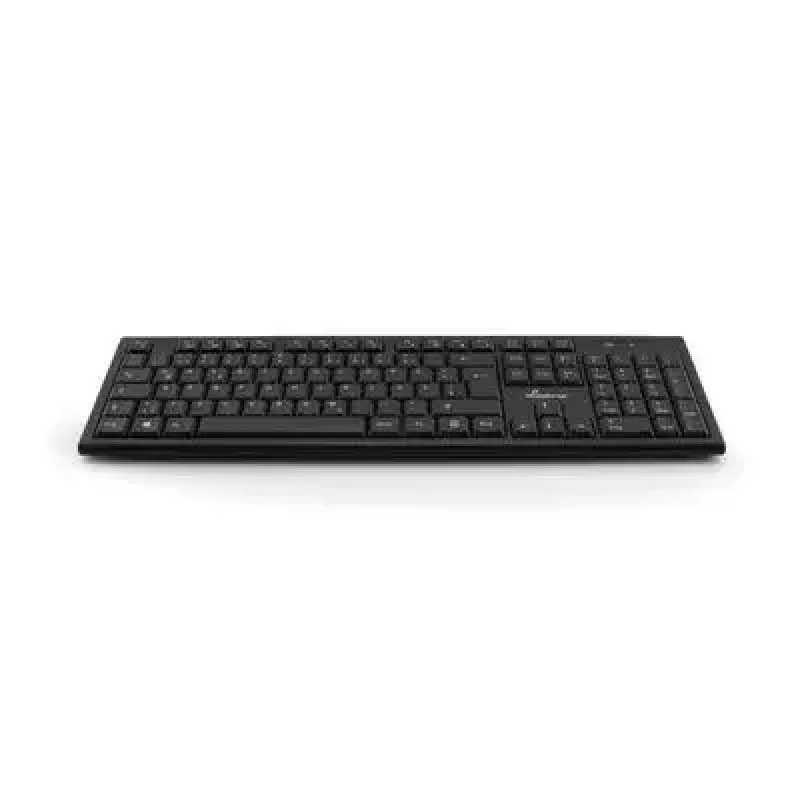 Keyboard MediaRange MROS111 Universal RF Wireless QWERTZ Black