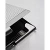 Business Card Holder Sigel VZ130 Chrome Black
