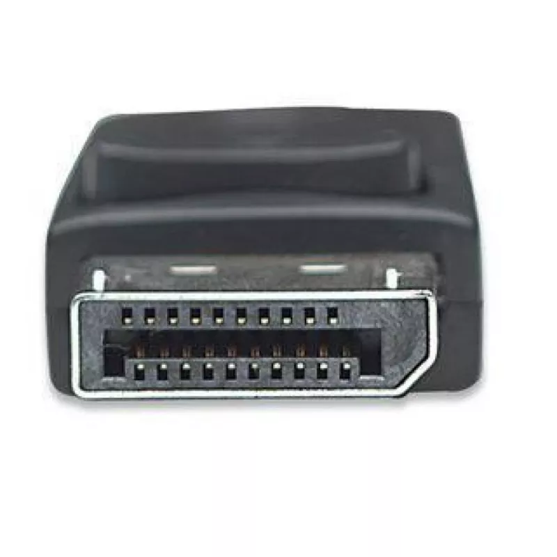 Techly DisplayPort DP to VGA Adapter M F IADAP DSP-250, 0.07 m, DisplayPort, 2 x VGA (D-Sub), Male, Female, 1920 x 1200 pixels