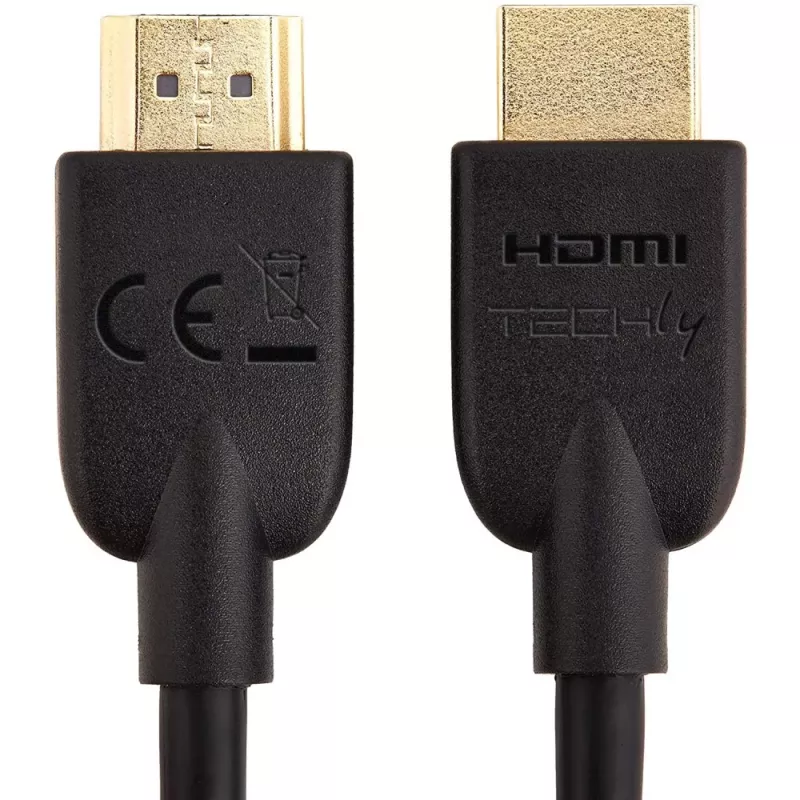 Techly ICOC HDMI2-4-020T HDMI cable 2 m HDMI Type A (Standard) Black