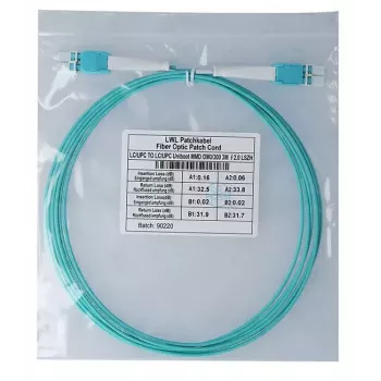 BlueOptics InfiniBand/fibre optic cable 3 m LC LC/APC Aqua