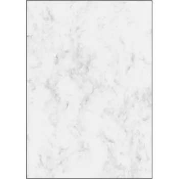 Marbled Papers Sigel DP371 100 Sheets Grey White 90 g/m²
