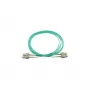 BlueOptics InfiniBand Fibre Optic Cable 10m 2x SC LC/APC Green