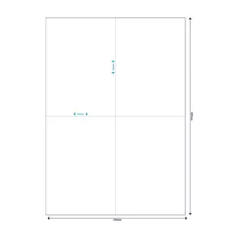 Self-adhesive label MediaRange MRINK143