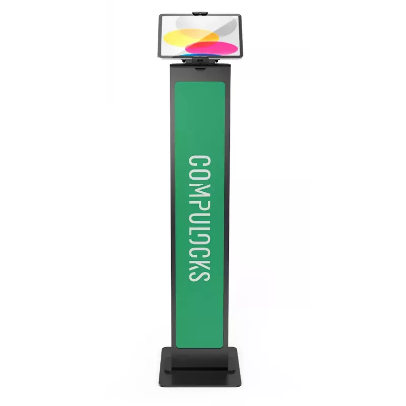 Multimedia stand Compulocks Universal Tablet Cling Brandable Floor Stand Black