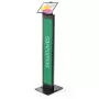 Multimedia stand Compulocks Universal Tablet Cling Brandable Floor Stand Black