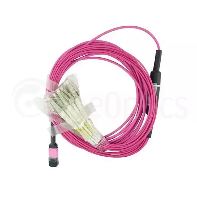BlueOptics CBL-MPO12-4LC-OM4-10M InfiniBand Fibre Optic Cable 10m MPO/UPC 4x LC Duplex/UPC