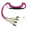 BlueOptics CBL-MPO12-4LC-OM4-10M InfiniBand Fibre Optic Cable 10m MPO/UPC 4x LC Duplex/UPC