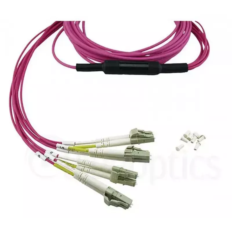 BlueOptics CBL-MPO12-4LC-OM4-10M InfiniBand Fibre Optic Cable 10m MPO/UPC 4x LC Duplex/UPC