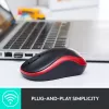 Mouse Logitech M185 swift Wireless Gray