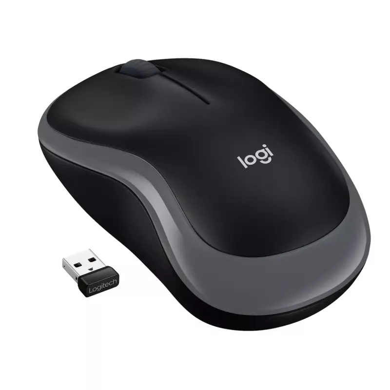 Mouse Logitech M185 swift Wireless Gray