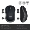 Mouse Logitech M185 swift Wireless Gray