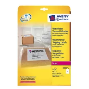 Printer label Avery L7996-25