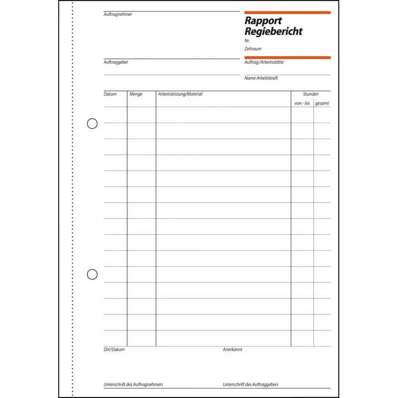 Business form Sigel RP510 Green A5 100 sheets