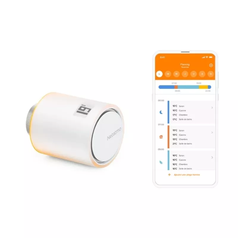 Netatmo NAV-PRO thermostatic radiator valve Suitable for indoor use