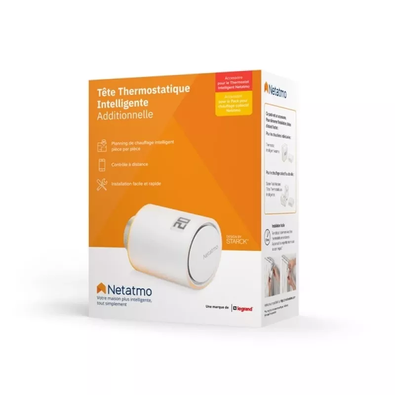 Netatmo NAV-PRO thermostatic radiator valve Suitable for indoor use