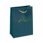Gift wrap bag Sigel GT035 Blue 170x90x230 mm